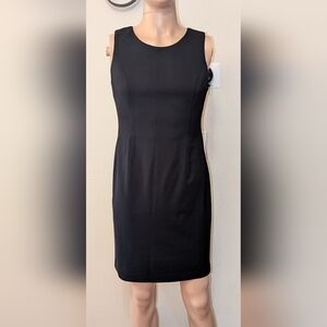 DKNY Classic Black Sleeveless Dress